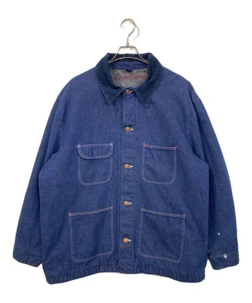 Wrangler（ラングラー）Wrangler (ラングラー) 裏ブランケットカバーオール インディゴ サイズ:52の古着・服飾アイテム