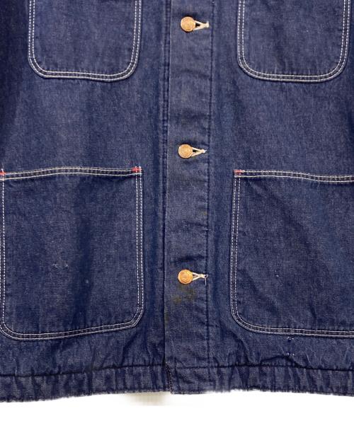 Wrangler（ラングラー）Wrangler (ラングラー) 裏ブランケットカバーオール インディゴ サイズ:52の古着・服飾アイテム
