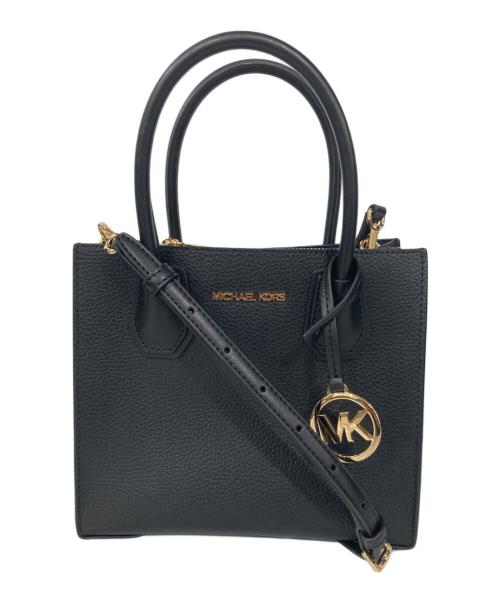 MICHAEL KORS（マイケル・コース）MICHAEL KORS (マイケル・コース) 2WAYバッグ ブラックの古着・服飾アイテム