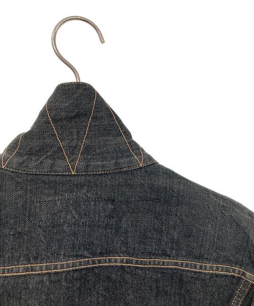 COMME des GARCONS HOMME（コムデギャルソン オム）COMME des GARCONS HOMME (コムデギャルソン オム) 02AW 3rdタイプデニムジャケット ブラック サイズ:Mの古着・服飾アイテム
