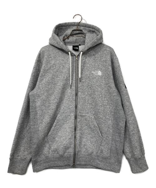 THE NORTH FACE（ザ ノース フェイス）THE NORTH FACE (ザ ノース フェイス) スクエアロゴフルジップ グレー サイズ:XLの古着・服飾アイテム