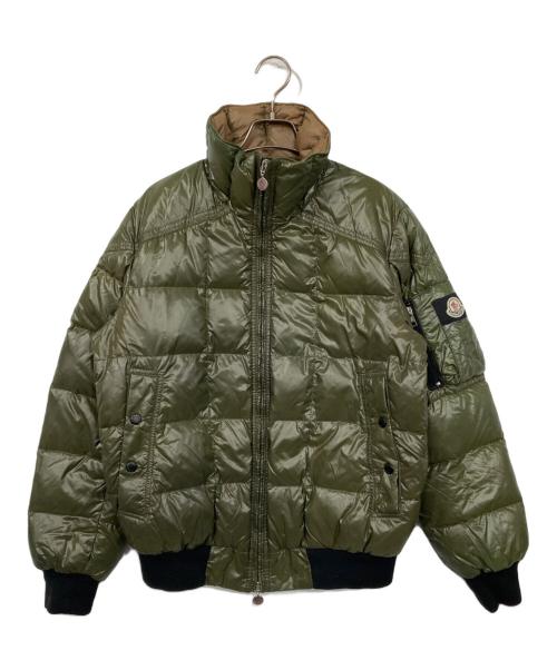 MONCLER（モンクレール）MONCLER (モンクレール) ダウンジャケット オリーブ サイズ:2の古着・服飾アイテム