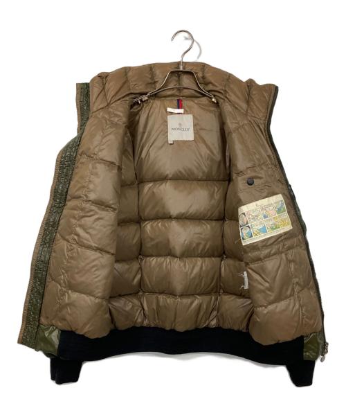 MONCLER（モンクレール）MONCLER (モンクレール) ダウンジャケット オリーブ サイズ:2の古着・服飾アイテム