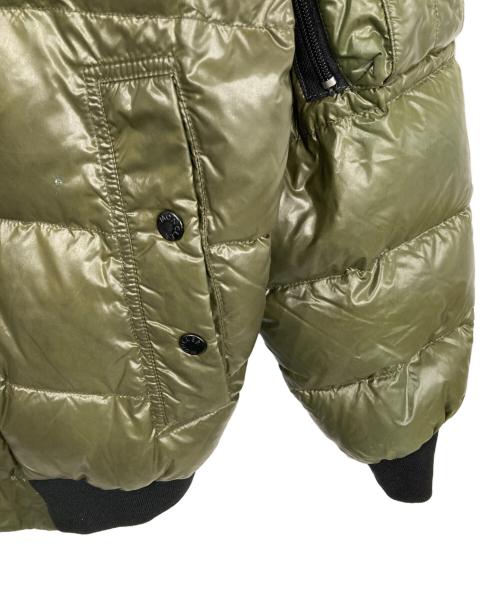 MONCLER（モンクレール）MONCLER (モンクレール) ダウンジャケット オリーブ サイズ:2の古着・服飾アイテム