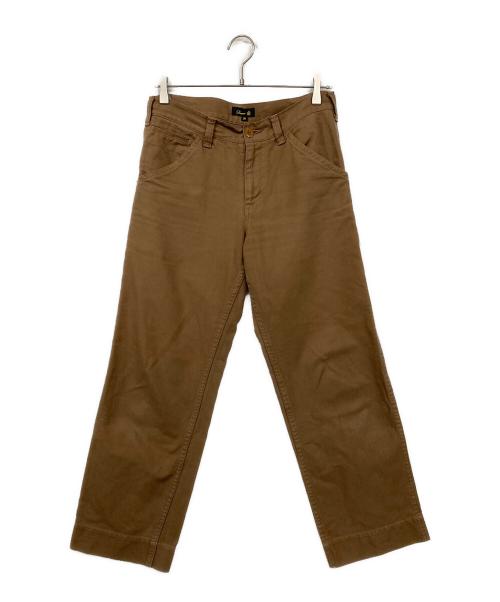 DRAWER（ドゥロワー）DRAWER (ドゥロワー) ペインターパンツ ブラウン サイズ:38の古着・服飾アイテム