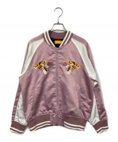 中古・古着通販】COACH (コーチ) リバーシブルスカジャン ピンク