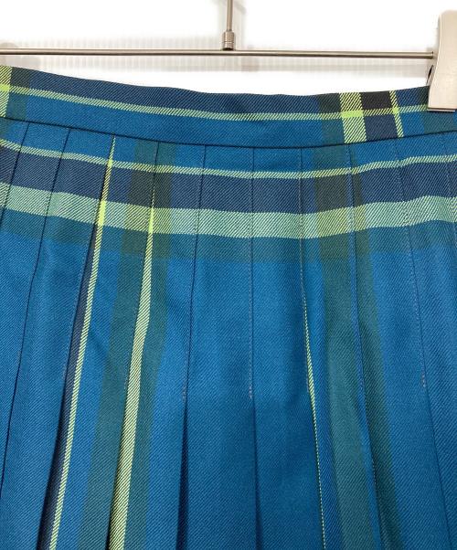 O'NEIL OF DUBLIN（オニールオブダブリン）O'NEIL OF DUBLIN (オニールオブダブリン) UNITED ARROWS (ユナイテッドアローズ) 別注Patch80 プリーツスカート グリーン サイズ:38の古着・服飾アイテム