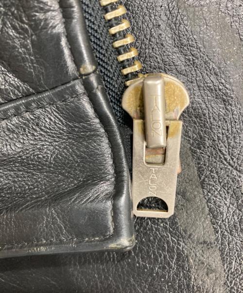 BLACKTOP MOTORCYCLE（ブラックトップモーターサイクル）BLACKTOP MOTORCYCLE (ブラックトップモーターサイクル) ライダースジャケット ブラック サイズ:Ｓの古着・服飾アイテム