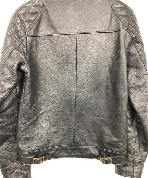 BLACKTOP MOTORCYCLE（ブラックトップモーターサイクル）BLACKTOP MOTORCYCLE (ブラックトップモーターサイクル) ライダースジャケット ブラック サイズ:Ｓの古着・服飾アイテム