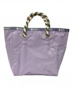 LeSportsacレスポートサック）の古着「MEDIUM 2WAY TOTE」｜ライラック