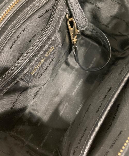 MICHAEL KORS（マイケル・コース）MICHAEL KORS (マイケル・コース) 2WAYバッグ ブラックの古着・服飾アイテム