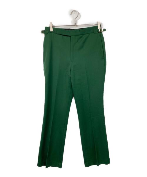 PAUL SMITH（ポールスミス）Paul Smith (ポールスミス) フレアスラックス グリーン サイズ:Mの古着・服飾アイテム