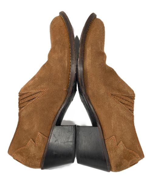 BED J.W. FORD（ベッドフォード）BED J.W. FORD (ベッドフォード) スエードウエスタンシューズ ブラウンの古着・服飾アイテム