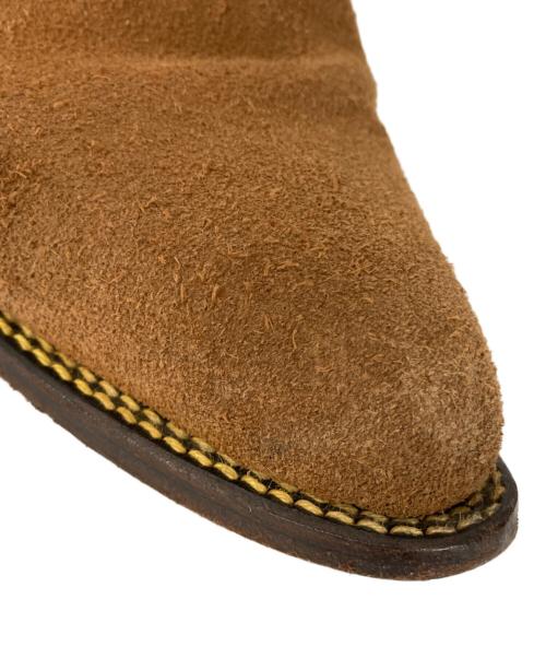 BED J.W. FORD（ベッドフォード）BED J.W. FORD (ベッドフォード) スエードウエスタンシューズ ブラウンの古着・服飾アイテム