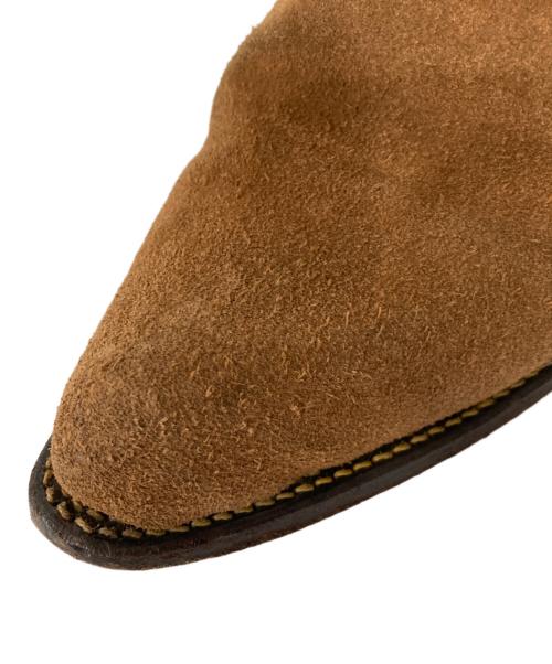 BED J.W. FORD（ベッドフォード）BED J.W. FORD (ベッドフォード) スエードウエスタンシューズ ブラウンの古着・服飾アイテム