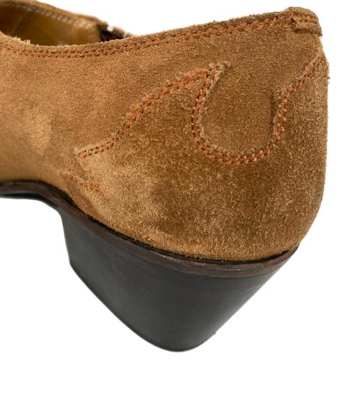 BED J.W. FORD（ベッドフォード）BED J.W. FORD (ベッドフォード) スエードウエスタンシューズ ブラウンの古着・服飾アイテム