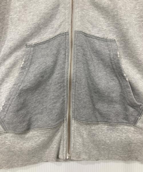 DIESEL（ディーゼル）DIESEL (ディーゼル) ジップパーカー グレー サイズ:XSの古着・服飾アイテム