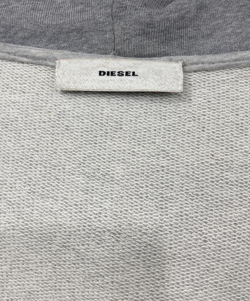 DIESEL（ディーゼル）DIESEL (ディーゼル) ジップパーカー グレー サイズ:XSの古着・服飾アイテム