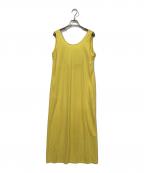 08sircusゼロエイトサーカス）の古着「バックリボンワンピース」｜イエロー