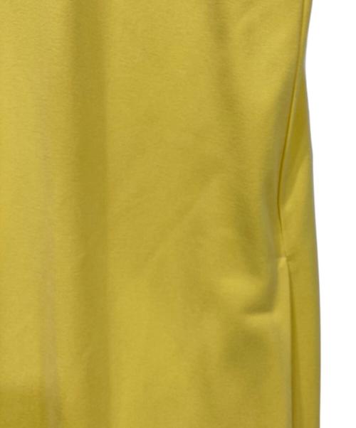 08sircus（ゼロエイトサーカス）08sircus (ゼロエイトサーカス) バックリボンワンピース イエローの古着・服飾アイテム