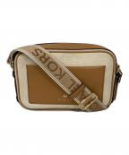 MICHAEL KORSマイケル・コース）の古着「ラージイーストウエストポケットクロスボディ」｜ベージュ