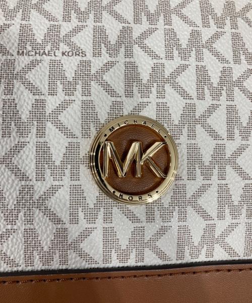 MICHAEL KORS（マイケル・コース）MICHAEL KORS (マイケル・コース) トートバッグ ベージュの古着・服飾アイテム