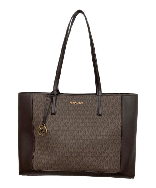 MICHAEL KORS（マイケル・コース）MICHAEL KORS (マイケル・コース) Taryn ハンドバッグ ブラウンの古着・服飾アイテム