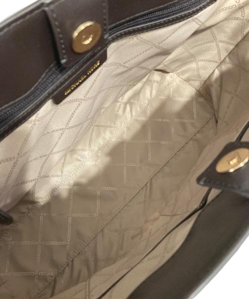 MICHAEL KORS（マイケル・コース）MICHAEL KORS (マイケル・コース) Taryn ハンドバッグ ブラウンの古着・服飾アイテム
