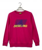 DIESELディーゼル）の古着「スウェット」｜ピンク