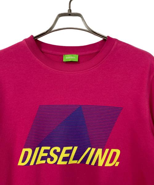 DIESEL（ディーゼル）DIESEL (ディーゼル) スウェット ピンク サイズ:XSの古着・服飾アイテム