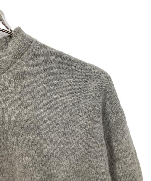 DIESEL（ディーゼル）DIESEL (ディーゼル) ダメージ加工ニット グレー サイズ:Ｓの古着・服飾アイテム