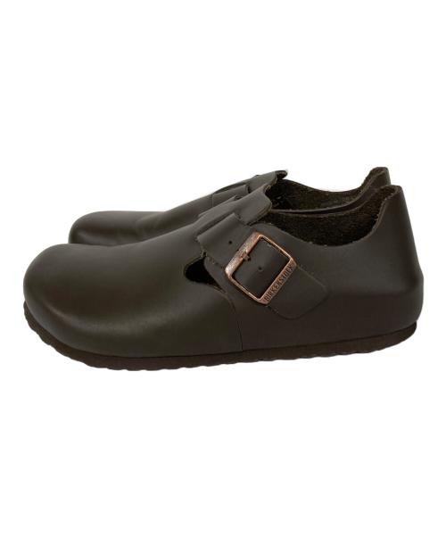BIRKENSTOCK（ビルケンシュトック）BIRKENSTOCK (ビルケンシュトック) レザーシューズ ブラウン サイズ:26.5の古着・服飾アイテム