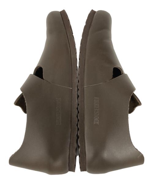 BIRKENSTOCK（ビルケンシュトック）BIRKENSTOCK (ビルケンシュトック) レザーシューズ ブラウン サイズ:26.5の古着・服飾アイテム