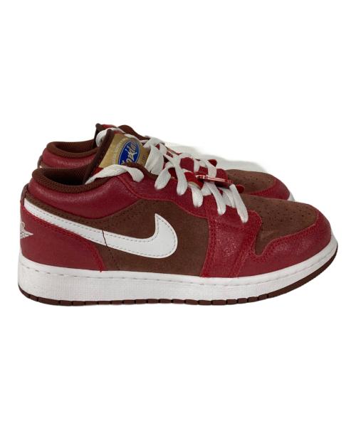 NIKE（ナイキ）NIKE (ナイキ) AIR JORDAN 1 LOW SE GS レッド サイズ:23.0の古着・服飾アイテム