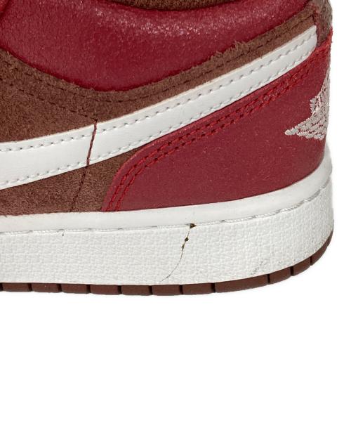 NIKE（ナイキ）NIKE (ナイキ) AIR JORDAN 1 LOW SE GS レッド サイズ:23.0の古着・服飾アイテム