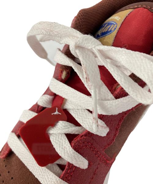 NIKE（ナイキ）NIKE (ナイキ) AIR JORDAN 1 LOW SE GS レッド サイズ:23.0の古着・服飾アイテム