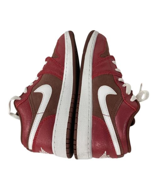 NIKE（ナイキ）NIKE (ナイキ) AIR JORDAN 1 LOW SE GS レッド サイズ:23.0の古着・服飾アイテム