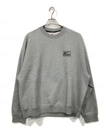 NIKE×stussy（ナイキ×ステューシー）の古着「FLEECE CREW」｜グレー