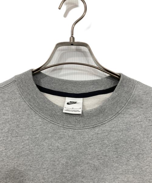 NIKE（ナイキ）NIKE (ナイキ) stussy (ステューシー) FLEECE CREW グレー サイズ:Lの古着・服飾アイテム