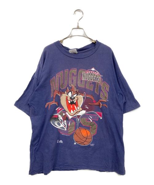 league leader（リーグ リーダー）league leader (リーグ リーダー) Tシャツ ネイビー サイズ:XLの古着・服飾アイテム