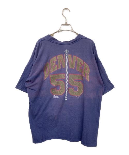 league leader（リーグ リーダー）league leader (リーグ リーダー) Tシャツ ネイビー サイズ:XLの古着・服飾アイテム