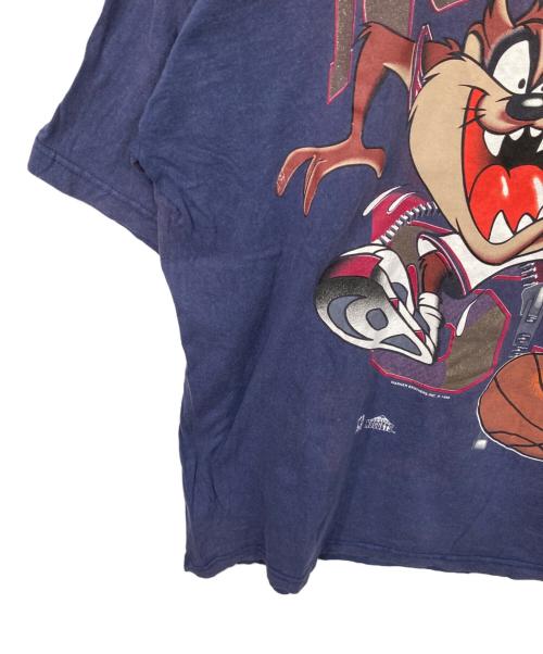 league leader（リーグ リーダー）league leader (リーグ リーダー) Tシャツ ネイビー サイズ:XLの古着・服飾アイテム