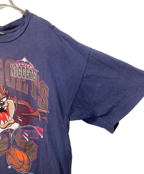 league leader（リーグ リーダー）league leader (リーグ リーダー) Tシャツ ネイビー サイズ:XLの古着・服飾アイテム