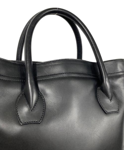 Salvatore Ferragamo（サルヴァトーレ フェラガモ）Salvatore Ferragamo (サルヴァトーレ フェラガモ) レザートートバッグ ブラックの古着・服飾アイテム