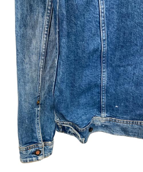 Denham（デンハム）Denham (デンハム) ペイント/ダメージ加工デニムジャケット インディゴ サイズ:EU Sの古着・服飾アイテム