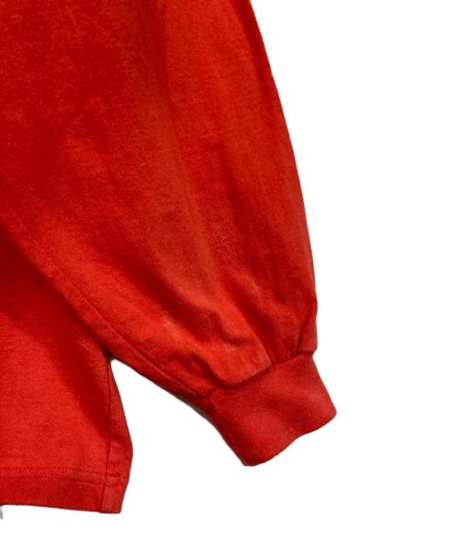 THE SHINZONE（ザ シンゾーン）THE SHINZONE (ザ シンゾーン) HOODIE PRINT LONG TEE オレンジ サイズ:Fの古着・服飾アイテム