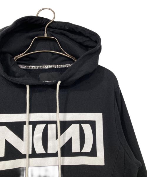 NUMBER (N)INE（ナンバーナイン）NUMBER (N)INE (ナンバーナイン) プルオーバーパーカー ブラック サイズ:Sの古着・服飾アイテム