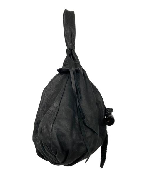 TRES（トレ）TRES (トレ) レザートートバッグ ブラックの古着・服飾アイテム