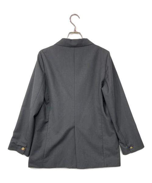 SHENERY（シーナリー）SHENERY (シーナリー) 金釦ダブルジャケット グレー サイズ:36の古着・服飾アイテム