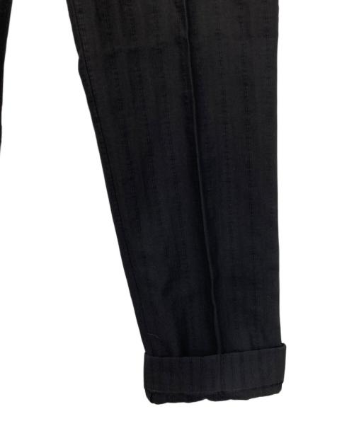 PRADA（プラダ）PRADA (プラダ) ストライプスラックス ネイビー サイズ:40の古着・服飾アイテム